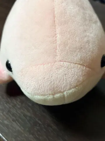 돌고래형 봉제 인형 핑크