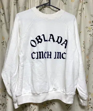 Oblada(오브라다) OBLADA CINCH 로고 맨투맨