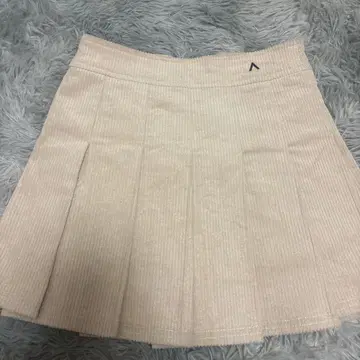 andmary Amanda pleats skirt beige