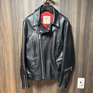 [컨디션 최상] 666 더블 라이더 자켓 사이드 벨트 38