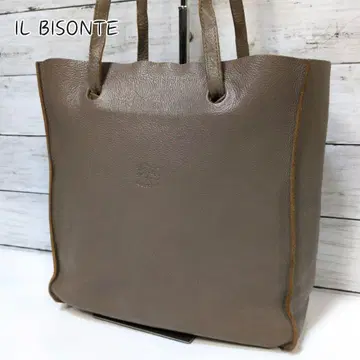 일비종떼 토트백 그레이지 주름 가죽 숄더 A4