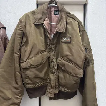 Schott 브라운 플라이트 자켓 CWU-1/P
