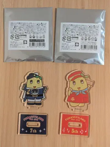 후낫시 WEBSHOP 10주년 기념 아크릴 스탠드 2종 세트
