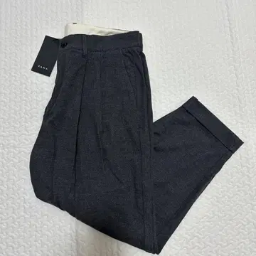ZARA 다크 그레이 슬랙스 L 택 포함