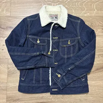 Lee 스톰 라이더 보아 데님 자켓 네이비 S 사이즈