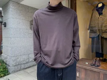 confect 워셔블 울 터틀넥 풀오버