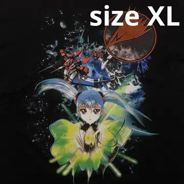 [컨디션 최상] 00s 기동전함 나데시코 애니메이션 T셔츠 XL