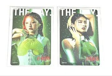 HANA 바디멘테 홀로그램 트레이딩 카드 2장 세트