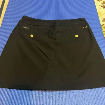 Callaway 골프 블랙 큐롯 스커트 여성용 L 사이즈