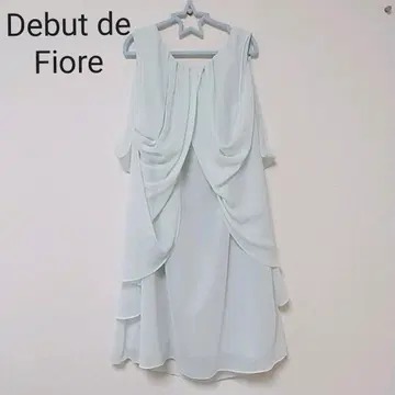 새상품급 Debut de Fiore 레스 빠세 원피스 파티 38