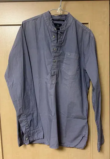 SCOTCH&SODA 퍼플 하프넥 셔츠