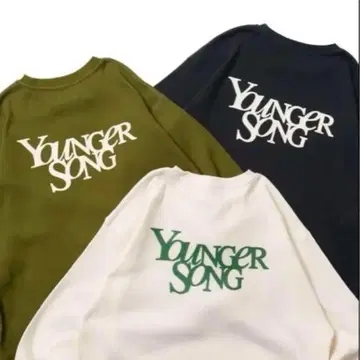 Younger Song 야거송 롱티 트레이닝복 화이트 M 사이즈