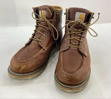 Carhartt 칼하트 모크 토 워크 부츠 브라운
