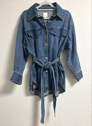 H&M 데님 셔츠 원피스