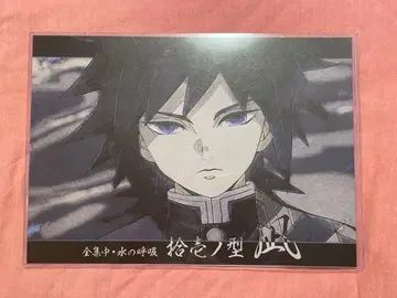 귀멸의 칼날 기둥 다이닝 런치 매트 토미오카 기유 나기