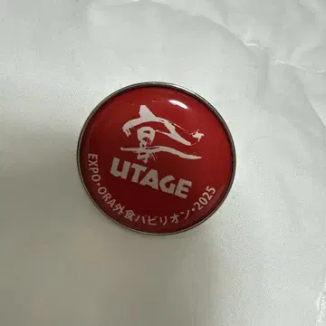 UTAGE 핀 배지 EXPO DORA 2025