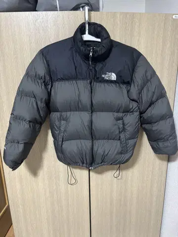 THE NORTH FACE 다운 자켓 블랙/그레이