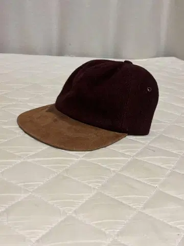 USA BRONER 울 스웨이드 CAP 모자
