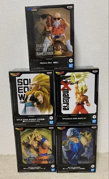 드래곤볼 피규어 묶음 판매 5세트