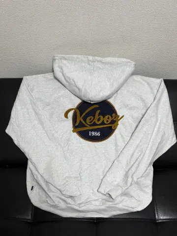 Keboz 그레이 후드티 1986
