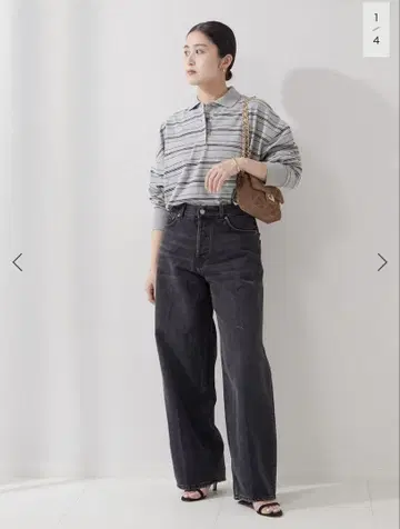 JOURNAL STANDARD 피케 셔츠 롱 슬리브 풀오버