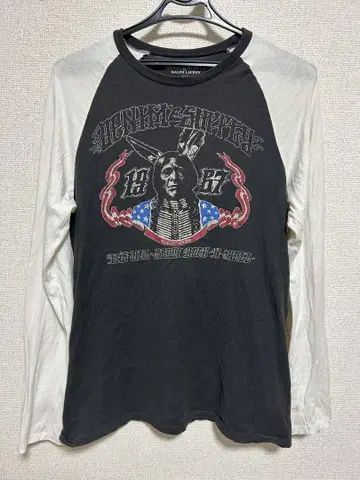 DENIM & SUPPLY 랄프 로렌 래글런 슬리브 T셔츠
