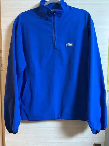 XLARGE 나일론 하프 지퍼 자켓 파랑