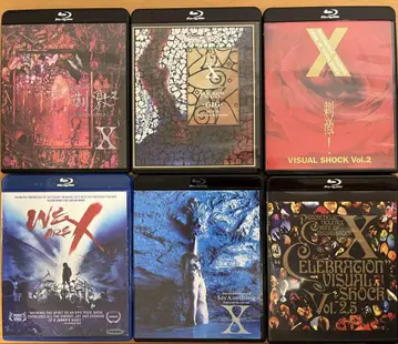 X JAPAN Blu-ray 6매 세트