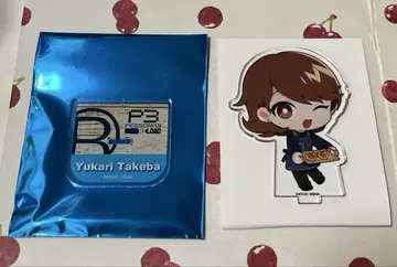 페르소나 3 R Baker 빵집 콜라보 아크릴 스탠드 타카바 유카리