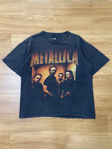 90s METALLICA 투어 티셔츠 밴딩 티