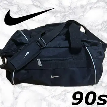 은색 택 NIKE 90s 나이키 더플백 숄더백 블랙