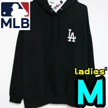 [ 새상품 ] 다저스 후드티 M 여성용 MLB 공식 LA 블랙 긴팔 2