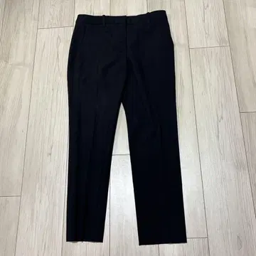 [레어 새상품급] 띠어리 울 스트레치 슬랙스 팬츠 블랙 XXO