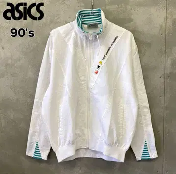 90s 아식스 나일론 자켓 아식스 골드 타이거사제