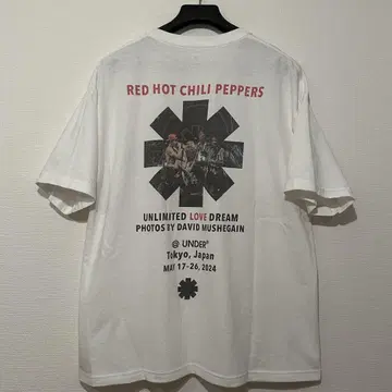 RED HOT CHILI PEPPERS 론 헤르만 렛치리 T셔츠 L