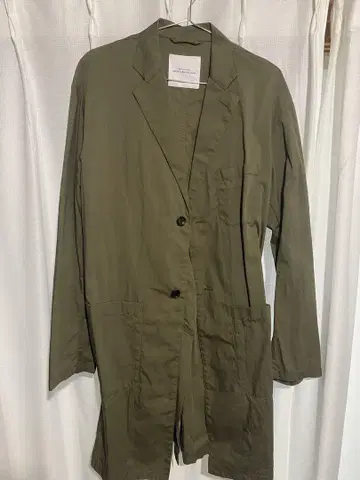 그린 레이블 릴랙싱 스텐카라 코트 올리브