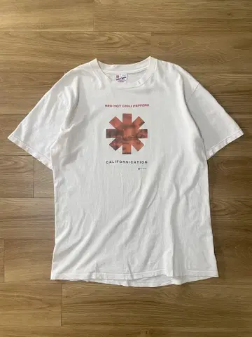 90s RED HOT CHILI PEPPERS 티 밴딩 티