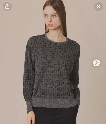 매킨토시 런던 2024AW 샤인 앤드류 니트 풀오버