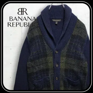 BANANA REPUBLIC 패턴 오버 사이즈 가디건