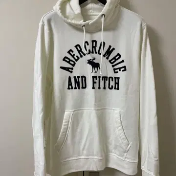 Abercrombie & Fitch 화이트 후드티 L 사이즈