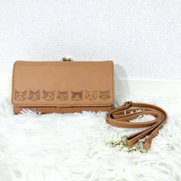 펠리시모 고양이부의 지갑 숄더 가마구치 지갑