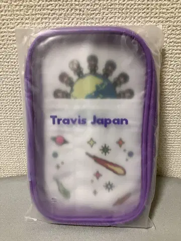 [ 미개봉 새상품 ] Travis Japan 파우치 아크릴 스탠드 파우치