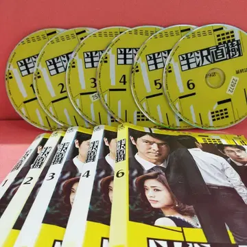 하자품 한자와 나오키 DVD 1-6권 세트 렌탈 판매