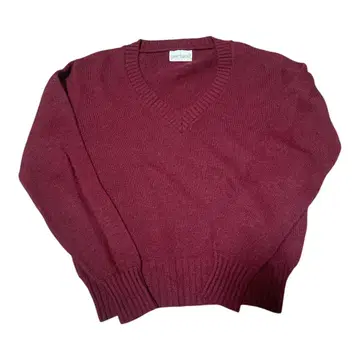 80s Vneck 니트 시라가조메 씨 착용