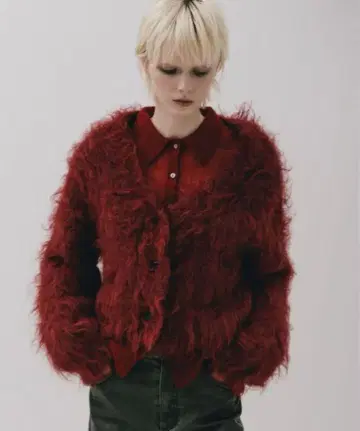 the toe Westminster Shaggy Cardigan