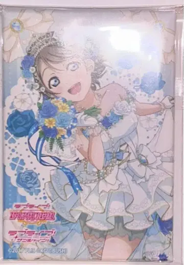 러브 라이브 Aqours 사각형 캔뱃지 와타나베 요우 웨딩