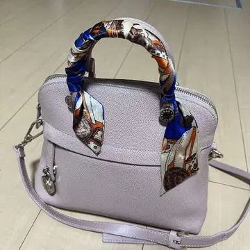 FURLA 훌라 파이퍼 핸드백 핑크 핑크 베이지