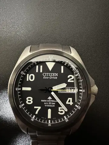 CITIZEN Eco-Drive 손목시계 티타늄제