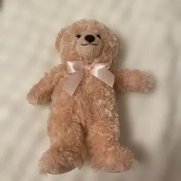 핑크색 곰 봉제 인형