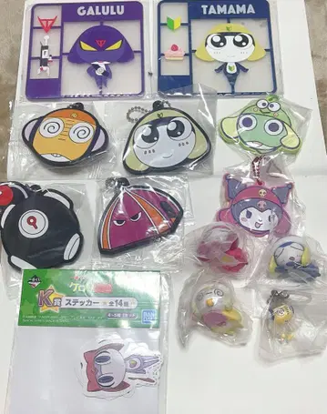 개구리 중사 케로로 굿즈 세트